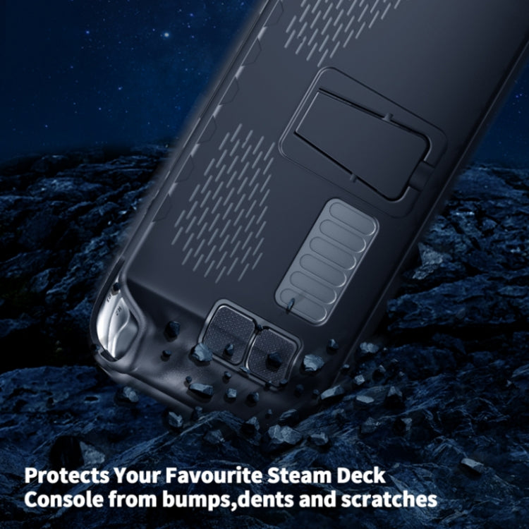 JYS For Steam Deck Handheld TPU Case + Touchpad Button Sticker - Accessories by buy2fix | Online Shopping UK | buy2fix