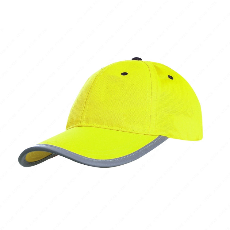 AS-610 Traffic Safety Reflective Sunshade Cap Sport Breathable Fluorescent Cap(Fluorescent Yellow) - Workplace Safety Supplies by buy2fix | Online Shopping UK | buy2fix