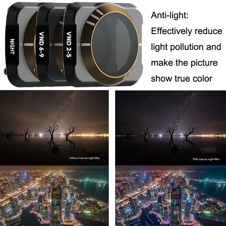 JSR For DJI Mavic Air 2 Motion Camera Filter, Style: UV+CPL+ND8+ND16+ND32+ND64 - Lens Filter by JSR | Online Shopping UK | buy2fix