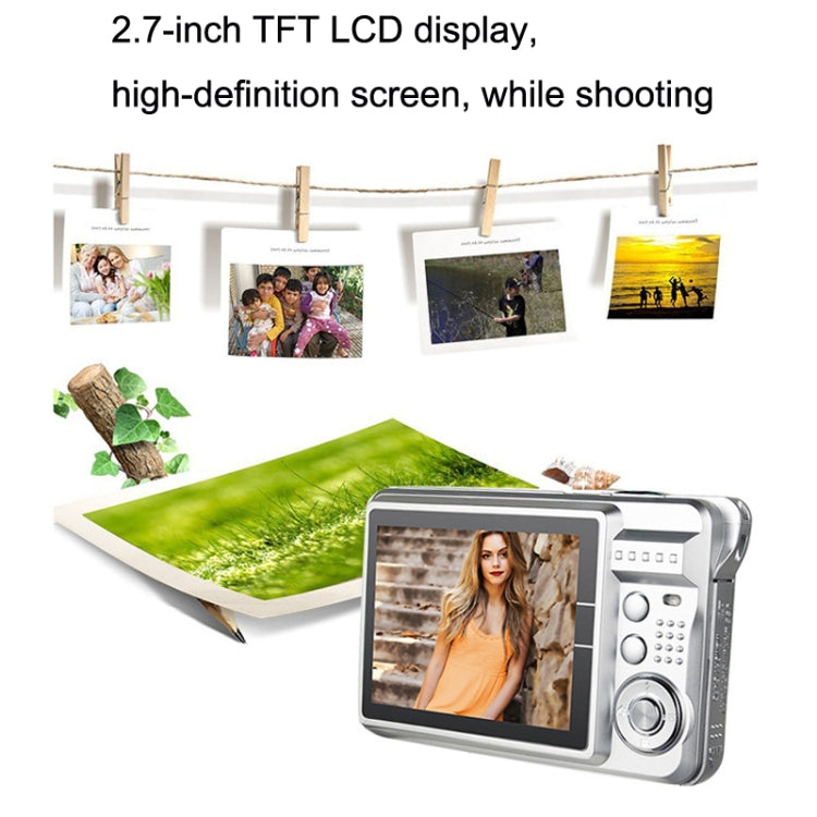 18 Million Pixel Entry-Level Digital Cameras Daily Recording Photos And Videos Macro Student Cameras(Black) - Consumer Electronics by buy2fix | Online Shopping UK | buy2fix