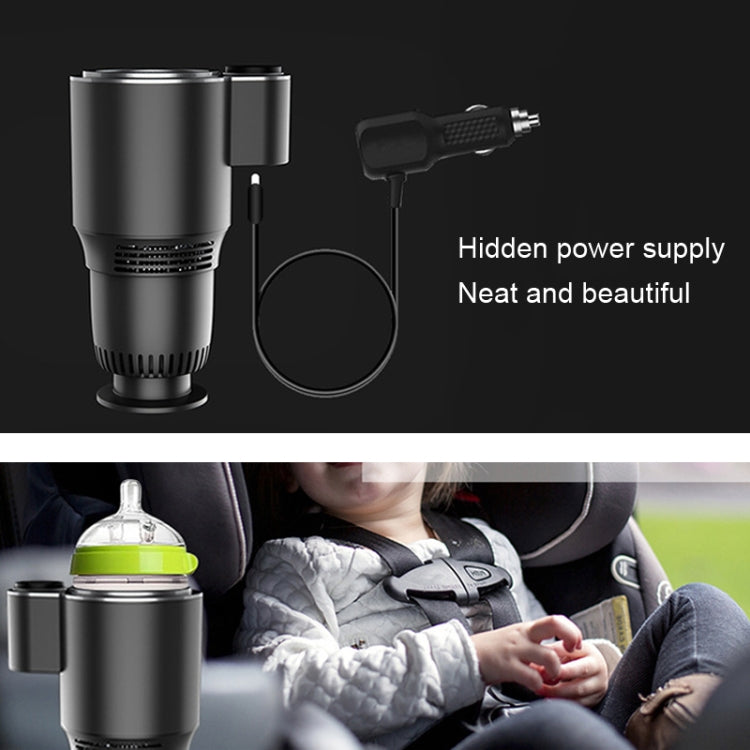 Car Digital Display Fast Cooling and Heating Cup, Style: Generation 1 Black - In Car by buy2fix | Online Shopping UK | buy2fix