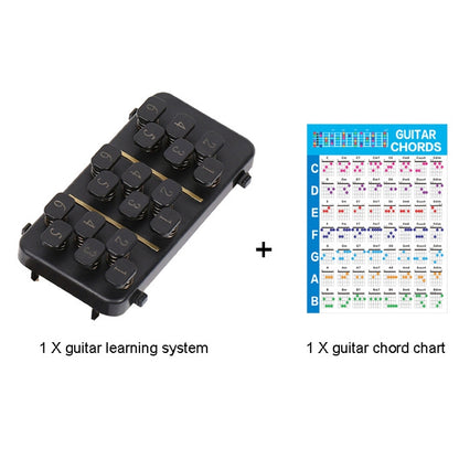 Folk Ukulele Guitar Chord Assist Beginners Guitar Boosters(Guitar Aid+Guitar Chord Spectrum) - Stringed Instruments by buy2fix | Online Shopping UK | buy2fix