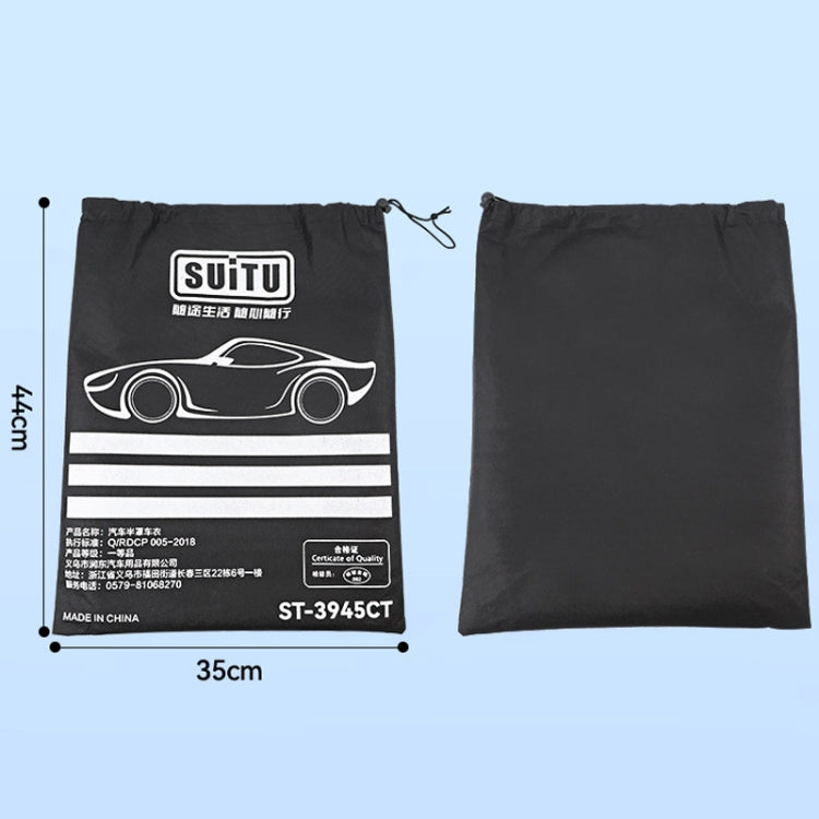 SUITU R-3945 Car Winter Front Glass Snow Shield Defrost Sunshade Thickened Car Clothing, Style: 5 Magnets With Earmuffs - Window Foils & Solar Protection by SUITU | Online Shopping UK | buy2fix