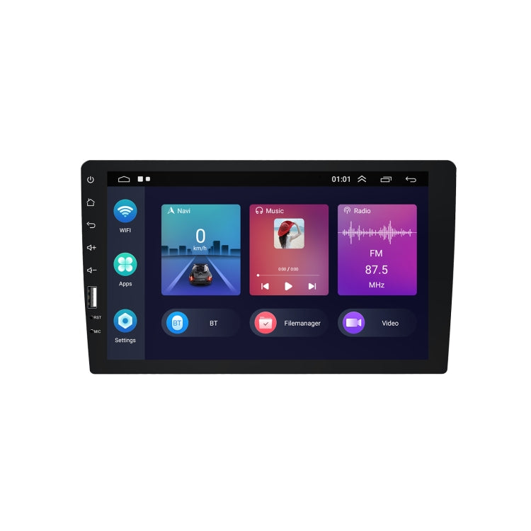 A3236 9 inch Android 11 Single Butt MP5 Player, Style: Wifi 1+16G(Standard) - In Car by buy2fix | Online Shopping UK | buy2fix