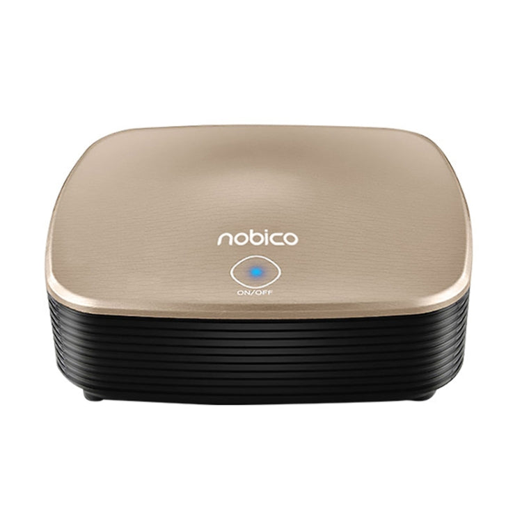 Nobico J007 USB Negative Ion Car Air Purifier, Style: English Modle(Water Pattern Gold) - In Car by nobico | Online Shopping UK | buy2fix