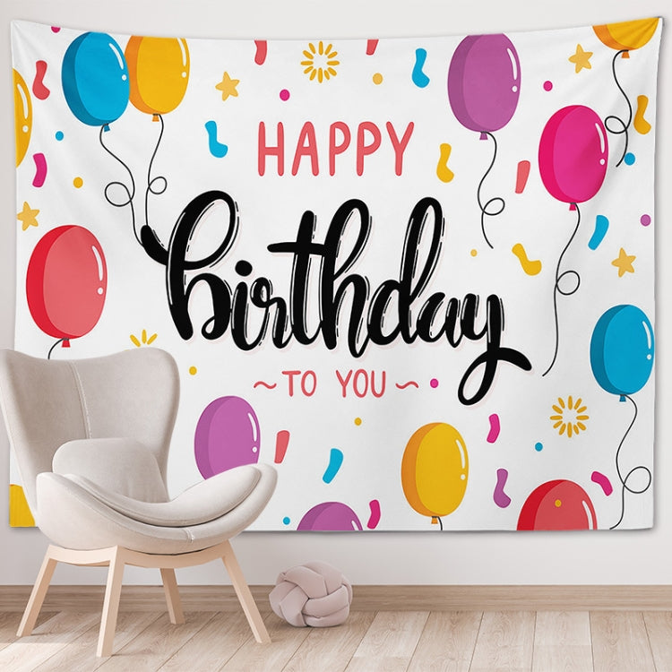 Happy Birthday Photo Backdrop Party Decoration Tapestry, Size: 230x150cm(GT56-1) - Camera Accessories by buy2fix | Online Shopping UK | buy2fix