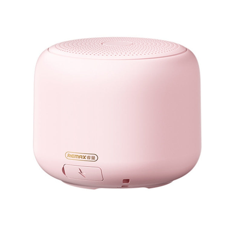 REMAX RB-M15 Outdoor Portable Bluetooth 5.0 Waterproof Audio(Pink) - Mini Speaker by REMAX | Online Shopping UK | buy2fix