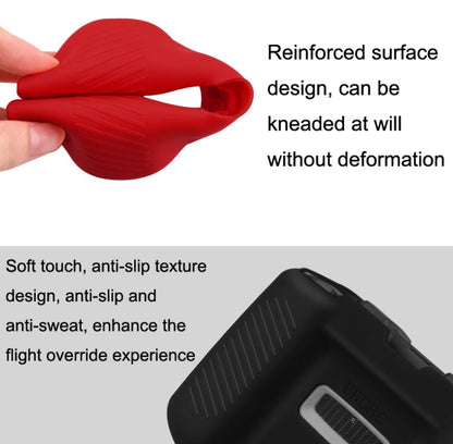 BRDRC DJI-7559 For DJI Mavic 3 / Mini 3 / 3 Pro Remote Control Silicone Protective Cover(Red) - DJI & GoPro Accessories by BRDRC | Online Shopping UK | buy2fix