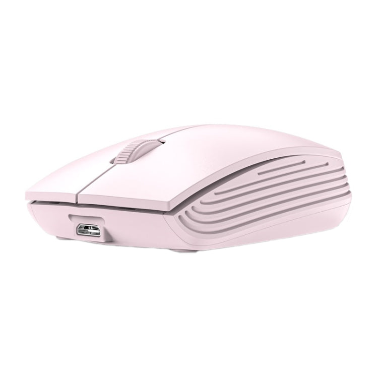 811 3 Keys Laptop Mini Wireless Mouse Portable Optical Mouse, Spec: Battery Version (Pink) -  by buy2fix | Online Shopping UK | buy2fix