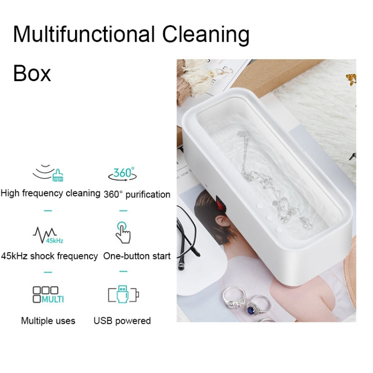 S21 Multifunctional High Frequency Vibration Sonic Glasses Cleaning Machine(Battery Version) - Ultrasonic Cleaner by buy2fix | Online Shopping UK | buy2fix