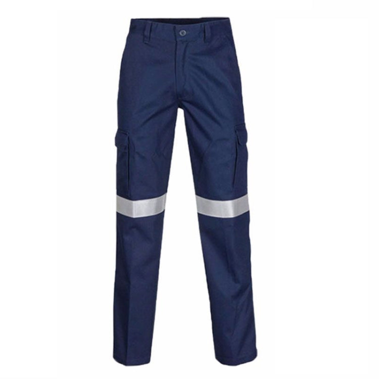 Pure Cotton Long-sleeved Reflective Clothes Overalls Work Clothes, Size: S(Single Reflector Pants) - Workplace Safety Supplies by buy2fix | Online Shopping UK | buy2fix