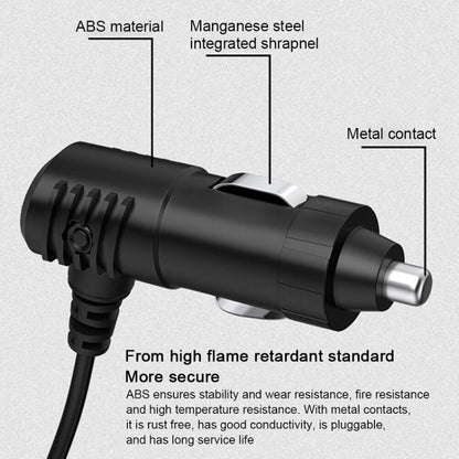 Multifunctional USB Car Cigarette Lighter Digital Display Charger -  by buy2fix | Online Shopping UK | buy2fix