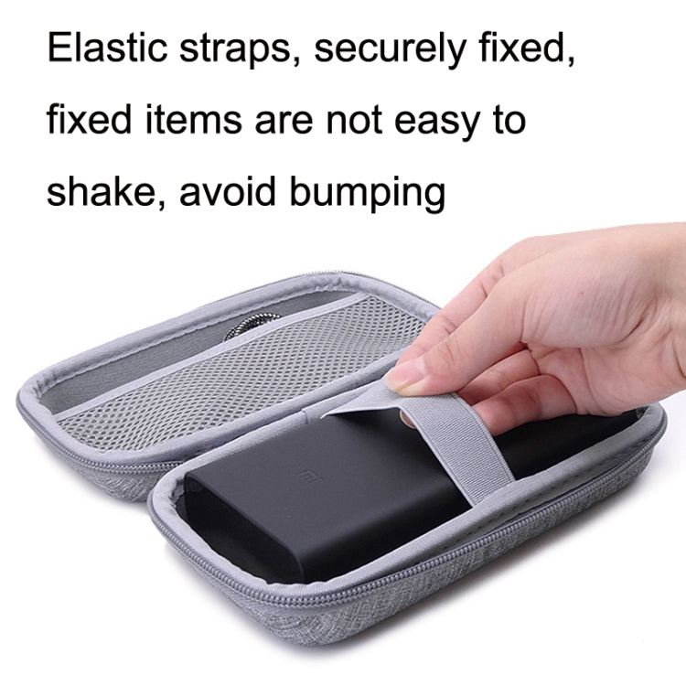 GH1305 Small Mobile Power Storage Bag EVA Digital Accessories Finishing Box Earphone Data Cable Bag - Digital Storage Bag by buy2fix | Online Shopping UK | buy2fix