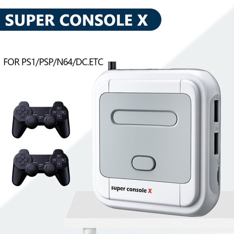 Super Console X 64GB 30000+ Games Wireless 4K HD 3D Double Game Console Box, US Plug - Pocket Console by buy2fix | Online Shopping UK | buy2fix