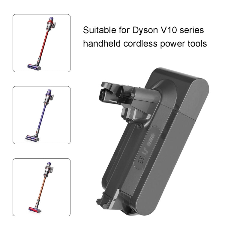 For Dyson V10 Series 25.2V Handheld Vacuum Cleaner Accessories Replacement Battery, Capacity: 3000mAh - Dyson Accessories by buy2fix | Online Shopping UK | buy2fix
