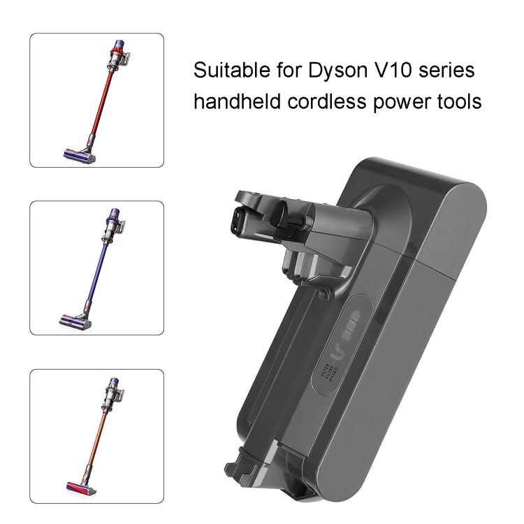 For Dyson V10 Series 25.2V Handheld Vacuum Cleaner Accessories Replacement Battery, Capacity: 4000mAh - For Dyson Accessories by buy2fix | Online Shopping UK | buy2fix