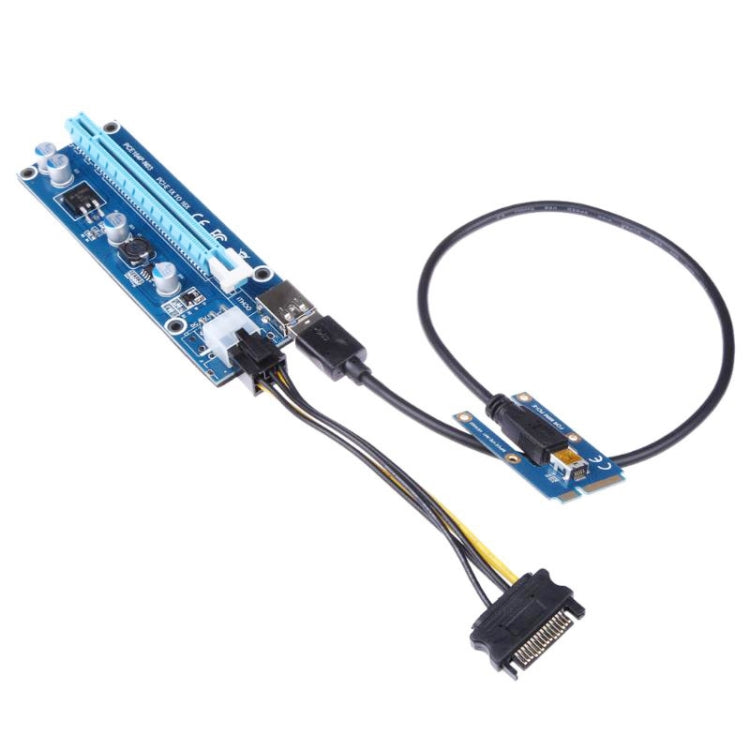 PCE164P-N03 VER006C Mini PCI-E 1X To 16X Riser For Laptop External Image Card, Spec: Blackboard 4pin - Add-on Cards by buy2fix | Online Shopping UK | buy2fix