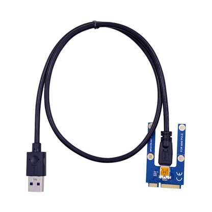 PCE164P-N03 VER006C Mini PCI-E 1X To 16X Riser For Laptop External Image Card, Spec: Blackboard 6pin - Add-on Cards by buy2fix | Online Shopping UK | buy2fix