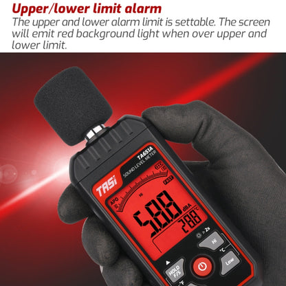 TASI TA651B Household Noise Tester Decibel Device - Light & Sound Meter by TASI | Online Shopping UK | buy2fix