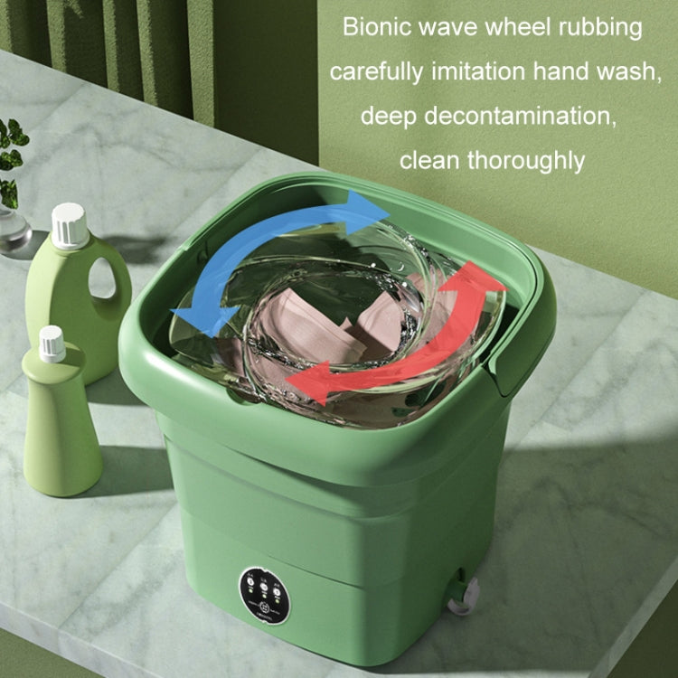 4.5L Mini Portable Folding Household Washing Machine Underwear Washer, Color: Lake Blue(UK Plug) - Washing Machines & Accessories by buy2fix | Online Shopping UK | buy2fix