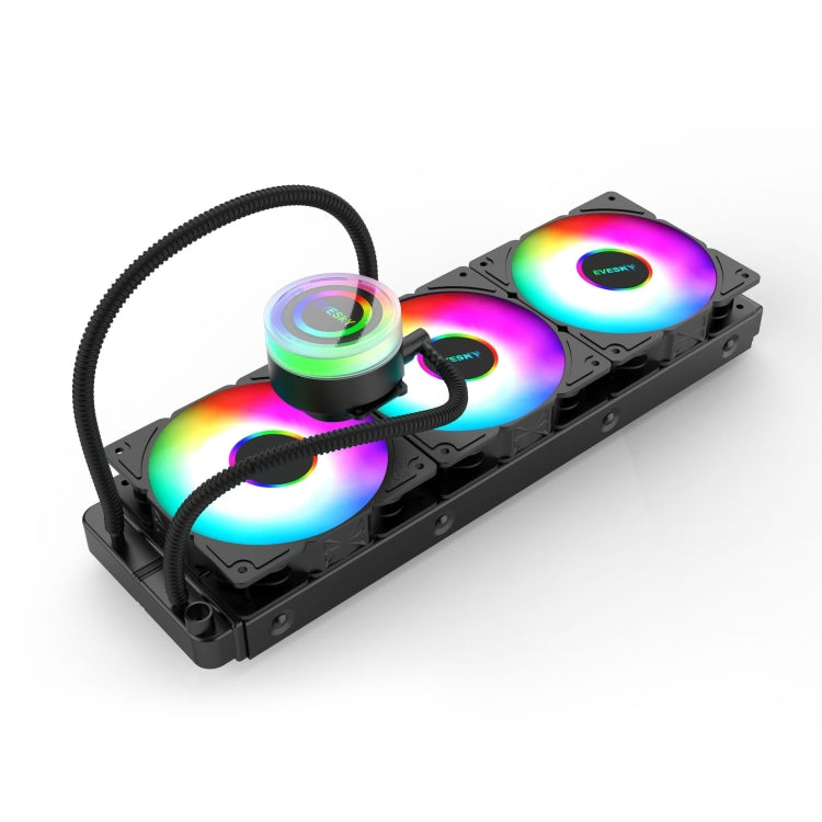 EVESKY  Water Cooler Cpu Fan RGB Fan Liquid Heatsink Integrated Radiator, Spec: 360mm - Fan Cooling by EVESKY | Online Shopping UK | buy2fix