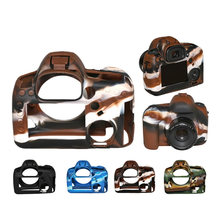 Pixel P001 For Canon EOS 5D Mark IV Camera Silicone Protector Case(Jungle Camouflage) - Protective Case by Pixel | Online Shopping UK | buy2fix