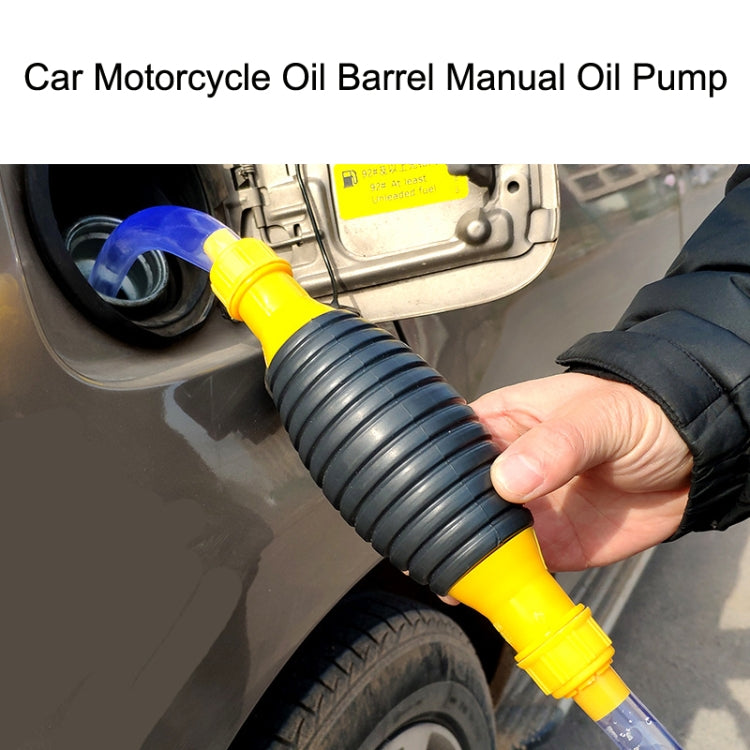1m Car Motorcycle Oil Barrel Manual Oil Pump Self-Priming Large Flow Oil Suction - oil tank tubes & oil pumps by buy2fix | Online Shopping UK | buy2fix
