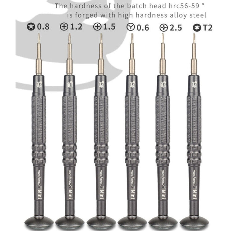 MECHANIC iMini Series Mobile Phone Repair Glasses Screw Batch Clock Tool, Series: Triangle 0.6 - Screwdriver by MECHANIC | Online Shopping UK | buy2fix