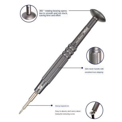 MECHANIC iMini Series Mobile Phone Repair Glasses Screw Batch Clock Tool, Series: Triangle 0.6 - Screwdriver by MECHANIC | Online Shopping UK | buy2fix