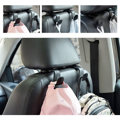 Car Hidden Multi-function Seat Back Seat Small Hook(Beige) - Auto Fastener & Clips by buy2fix | Online Shopping UK | buy2fix