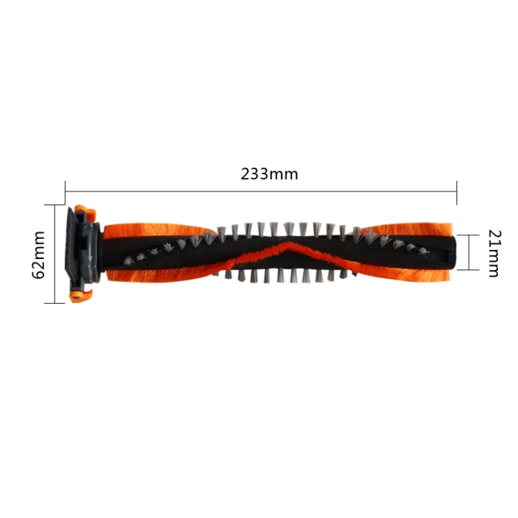 For Philips FC6822/6823/6827/6908/6906 Vacuum Cleaner Roller Brush(Orange Black) - Other Accessories by buy2fix | Online Shopping UK | buy2fix