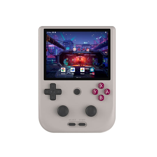 ANBERNIC RG405V 4+256G 20000+ Games Handheld Game Console 4-Inch IPS Screen Android 12 System T618 64-Bit Game Player(Retro Gray) - Pocket Console by ANBERNIC | Online Shopping UK | buy2fix
