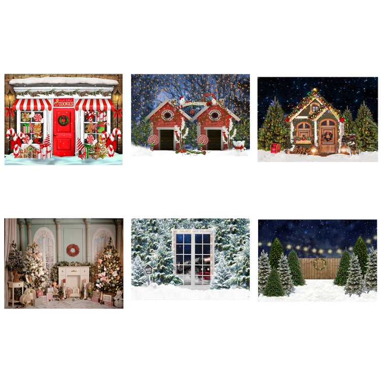 2.1 X 1.5m Holiday Party Photography Backdrop Christmas Decoration Hanging Cloth, Style: SD-774 - Other by buy2fix | Online Shopping UK | buy2fix