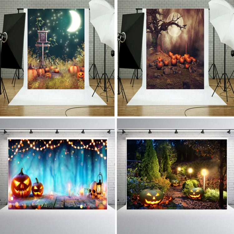 1.25x0.8m Holiday Party Photography Background Halloween Decoration Hanging Cloth, Style: C-1261 - Cartoon by buy2fix | Online Shopping UK | buy2fix