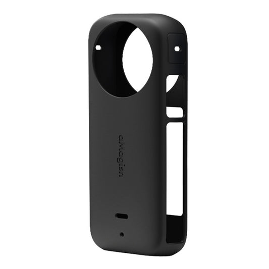 For Insta360 X3 AMagisn Body Silicone Protective Cover, Style: Body Case (black) - Case & Bags by aMagisn | Online Shopping UK | buy2fix