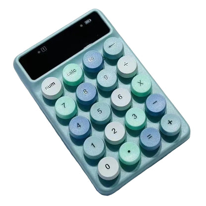 Q3 2.4G Mini Wireless Office Digital Keyboard Cash Register Financial Accounting Password Keypad(Blue) - Mini Keyboard by buy2fix | Online Shopping UK | buy2fix