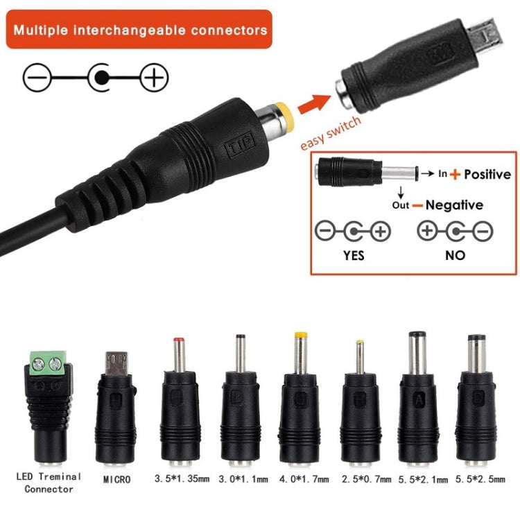 65W 6-20V Adjustable 3A DC Power Adapter Charger, Specification: EU Plug - Universal Power Adapter by buy2fix | Online Shopping UK | buy2fix