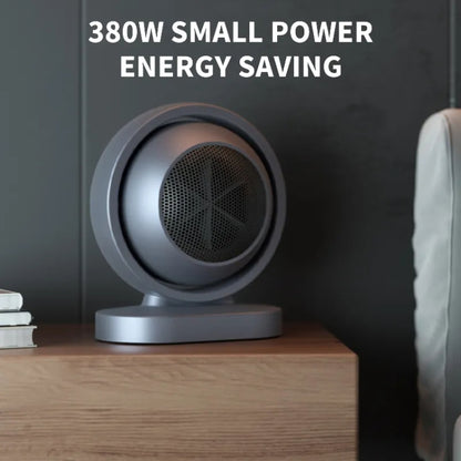 380W Earth Little Sun Heater Home Energy Saving Electric Stove Desktop Mini Heater  EU Plug(Yellow) - Electric Heaters by buy2fix | Online Shopping UK | buy2fix