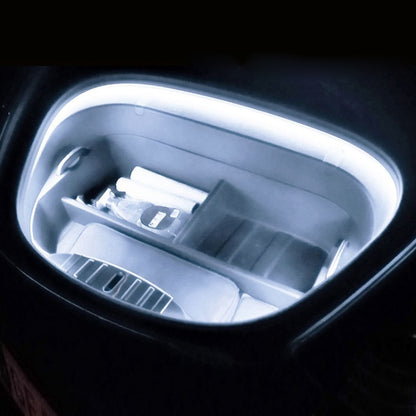 For Tesla Front Trunk LED Ambient Light Strip, Size: For 21-23 Model S(White Light) - Atmosphere lights by buy2fix | Online Shopping UK | buy2fix