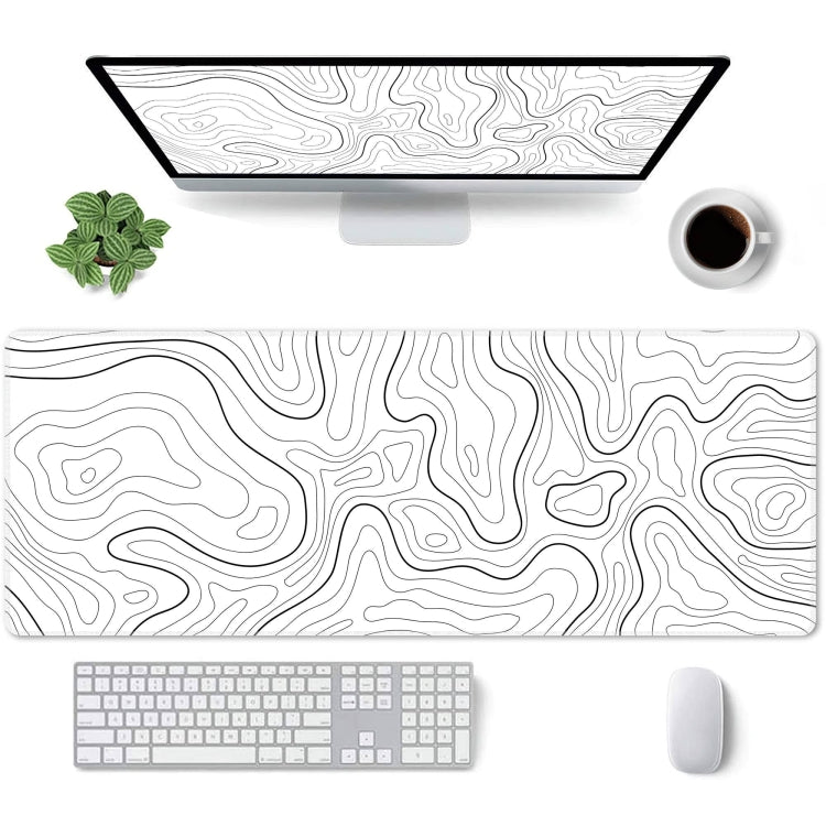 Large Abstract Mouse Pad Gamer Office Computer Desk Mat, Size: 300 x 600 x 2mm(Abstract Fluid 1) - Mouse Pads by buy2fix | Online Shopping UK | buy2fix