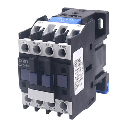 CHNT CJX2-2501 25A 220V Silver Alloy Contacts Multi-Purpose Single-Phase AC Contactor - Relays by CHNT | Online Shopping UK | buy2fix