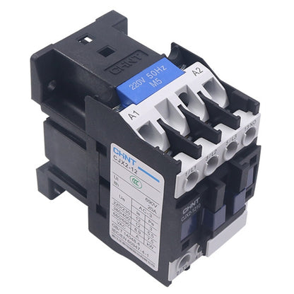 CHNT CJX2-2501 25A 220V Silver Alloy Contacts Multi-Purpose Single-Phase AC Contactor - Relays by CHNT | Online Shopping UK | buy2fix