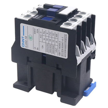 CHNT CJX2-9511 95A 220V Silver Alloy Contacts Multi-Purpose Single-Phase AC Contactor - Relays by CHNT | Online Shopping UK | buy2fix