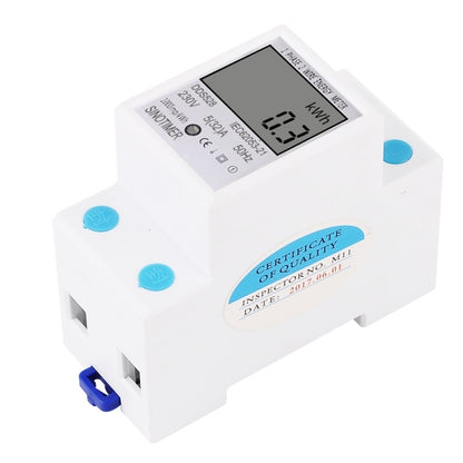 DDS528 5-32A 230V 50Hz Single-phase Household DIN Rail Electronic Multi-function Energy Meter - Consumer Electronics by buy2fix | Online Shopping UK | buy2fix