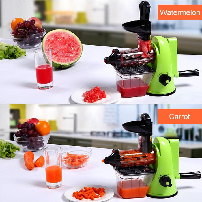 Multifunction Home Manual Juicer Apple Orange Wheatgrass Portable DIY Juicer(White) - Home & Garden by buy2fix | Online Shopping UK | buy2fix