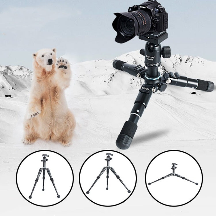 BEXIN Mate 10 Mobile Phone Camera Desktop Aluminum Alloy Tripod Mount Live Broadcast Selfie Stick Tripod - Camera Accessories by BEXIN | Online Shopping UK | buy2fix