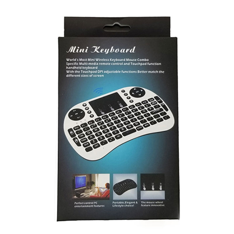 Support Language: Thai i8 Air Mouse Wireless Keyboard with Touchpad for Android TV Box & Smart TV & PC Tablet & Xbox360 & PS3 & HTPC/IPTV - MINI PC Accessories & Gadgets by buy2fix | Online Shopping UK | buy2fix