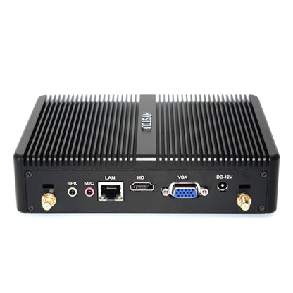 HYSTOU H2 Windows / Linux System Mini PC, Intel Core I3-7167U Dual Core Four Threads up to 2.80GHz, Support mSATA 3.0, 16GB RAM DDR4 + 256GB SSD 500GB HDD (Black) - Windows Mini PCs by HYSTOU | Online Shopping UK | buy2fix