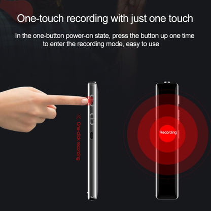 Q33 External Play MP3 Voice Control High Definition Noise Reduction Recording Pen, 32G, Support Password Protection & One-touch Recording - Consumer Electronics by buy2fix | Online Shopping UK | buy2fix