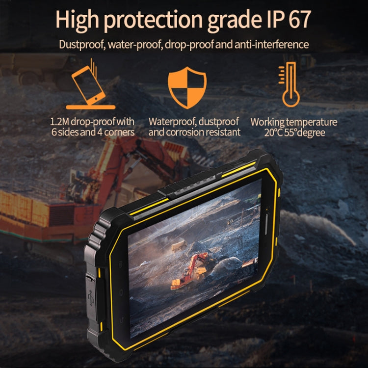 CENAVA A71T 4G Rugged Tablet, 7 inch, 4GB+64GB, IP67 Waterproof Shockproof Dustproof, Android 9.0 MT6762V Octa Core 2.0GHz, Support Dual SIM/GPS/WiFi/BT/NFC (Black) - CENAVA by CENAVA | Online Shopping UK | buy2fix